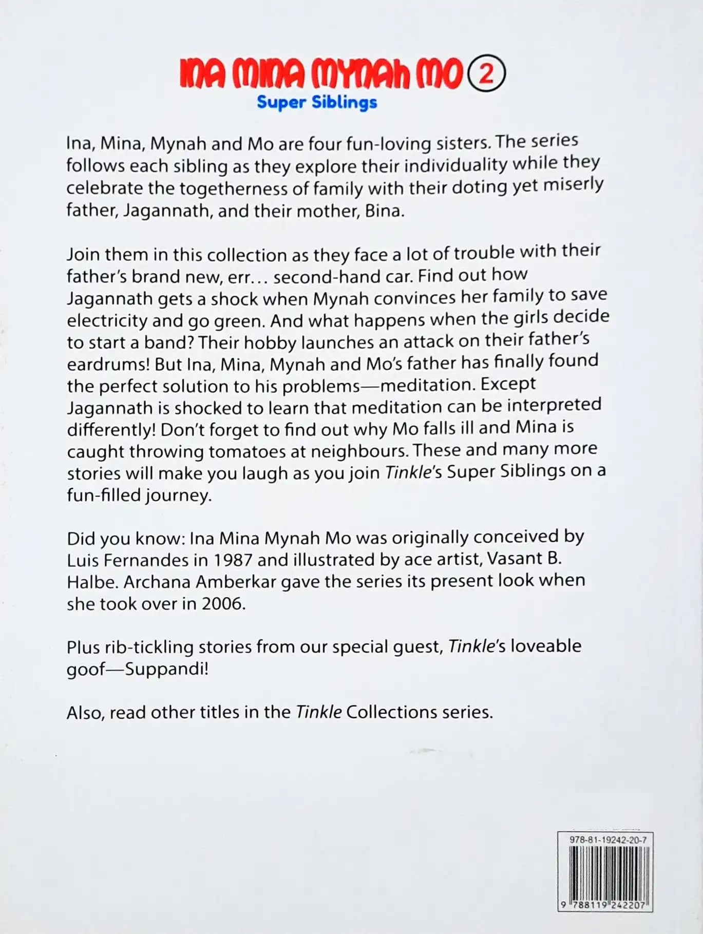 Ina Mina Mynah Mo : Volume 2 | Super Siblings - Tinkle