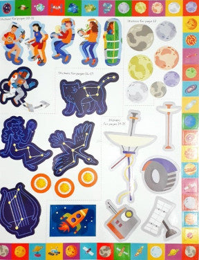 Incredible Space Sticker Activity
