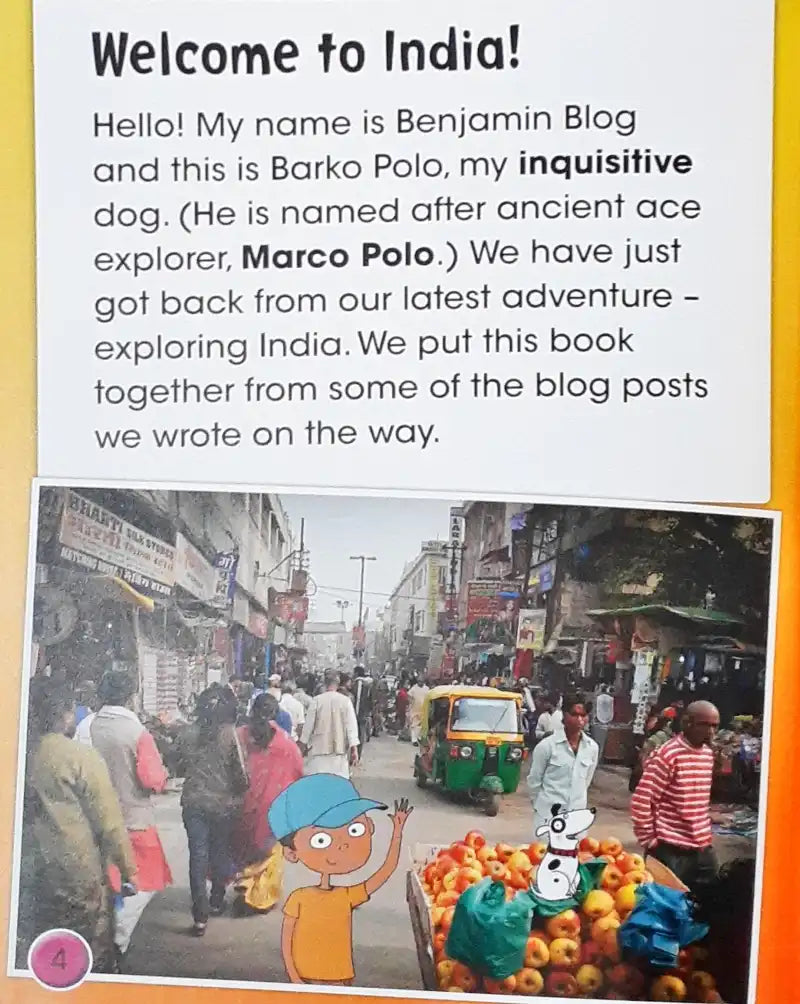 India: A Benjamin Blog and his Inquisitive Dog Guide