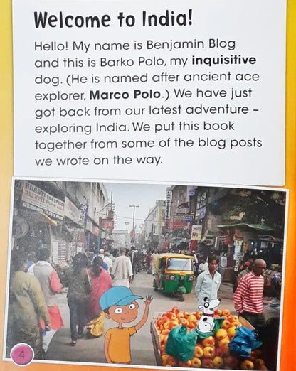 India: A Benjamin Blog and his Inquisitive Dog Guide