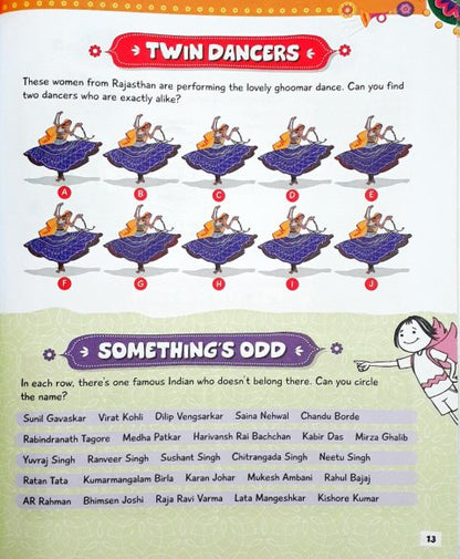 Discover India: India Activity Book