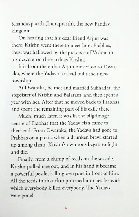 A Pilgrimage To Prabhas And Other Stories - Indian Mythology