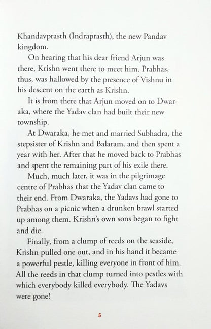 A Pilgrimage To Prabhas And Other Stories - Indian Mythology