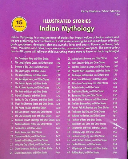 Indian Mythology Illustrated Stories Set of 48 Titles