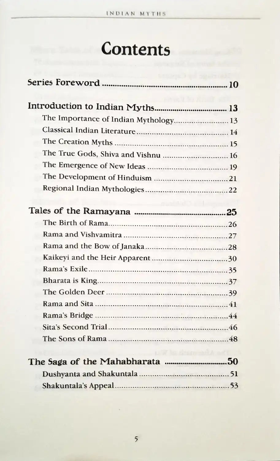 Indian Myths