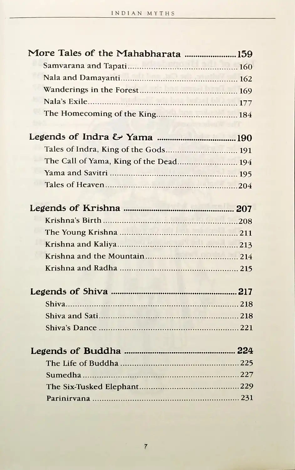 Indian Myths