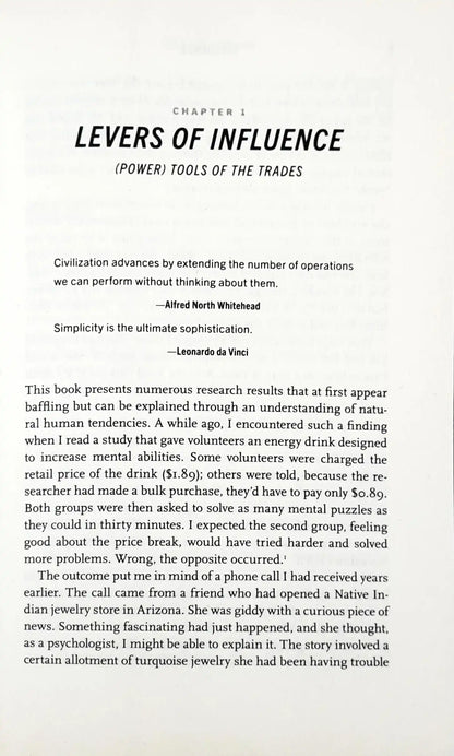 Influence: The Psychology of Persuasion