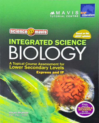 SAP Science @ Mavis Integrated Science Biology