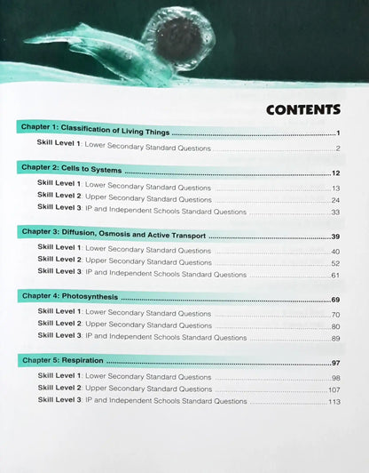 SAP Science @ Mavis Integrated Science Biology