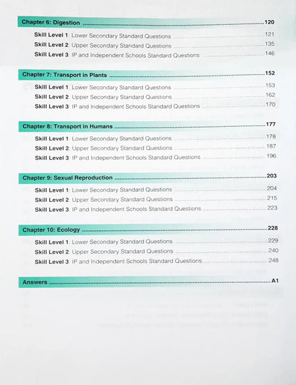 SAP Science @ Mavis Integrated Science Biology