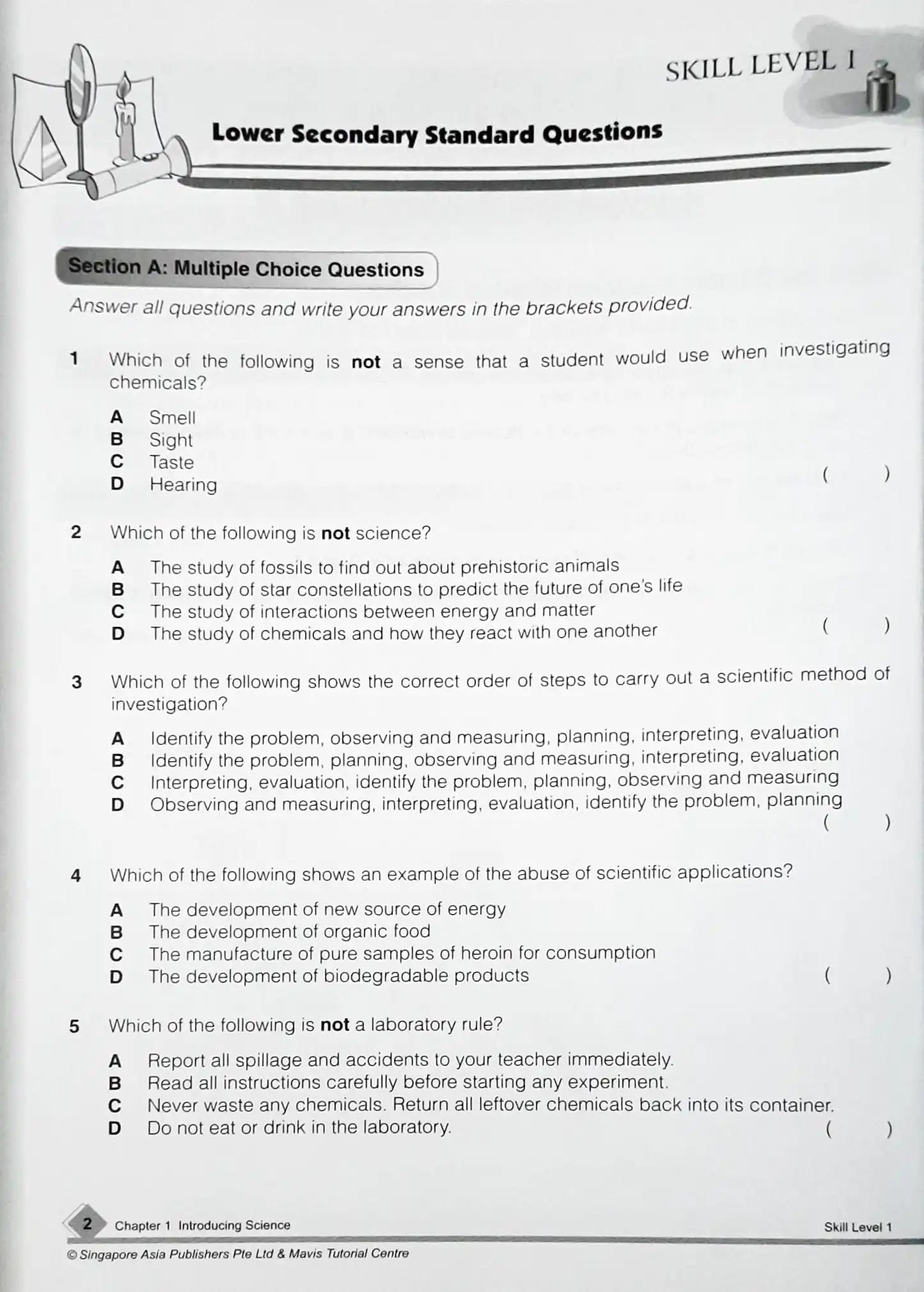 SAP Science @ Mavis Integrated Science Physics
