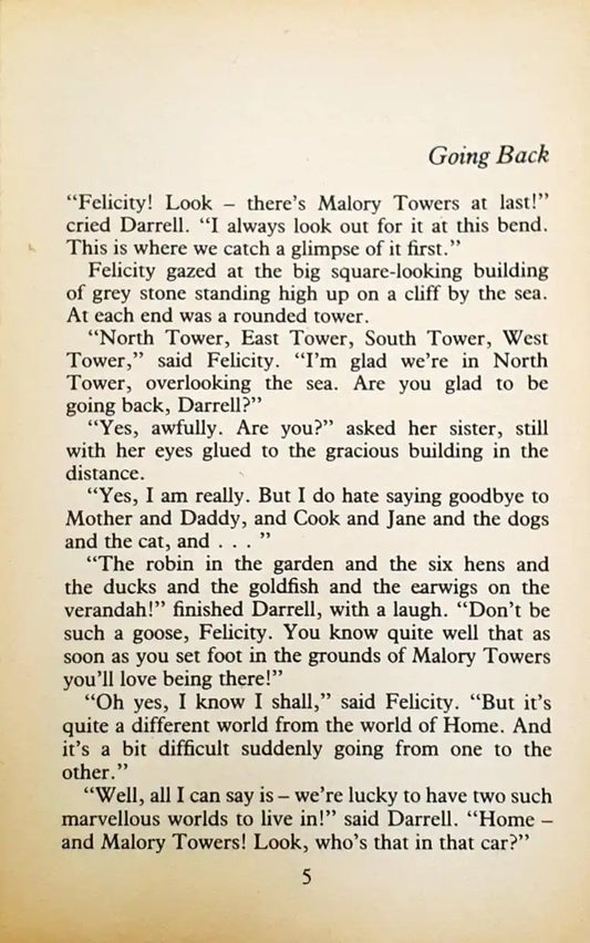 In The Fifth At Malory Towers (P)