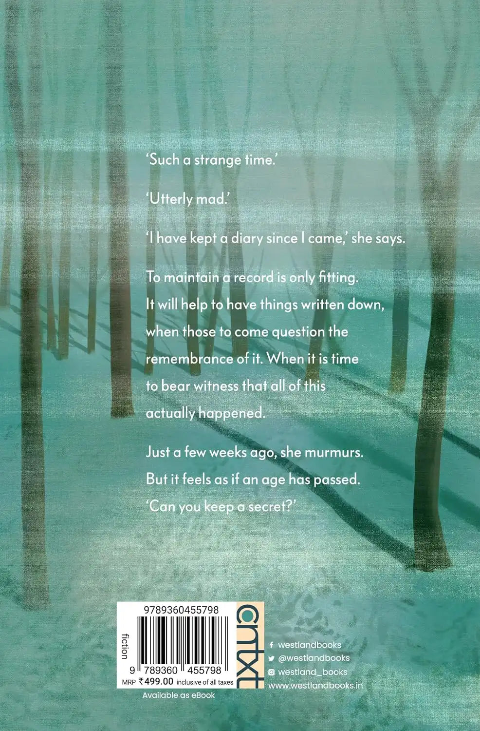 Into The Forest  A Novel | Hardcover