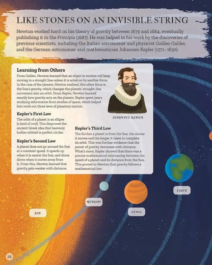 Issac Newton's Law of Gravity : Big Ideas for Curious Minds | Hardcover