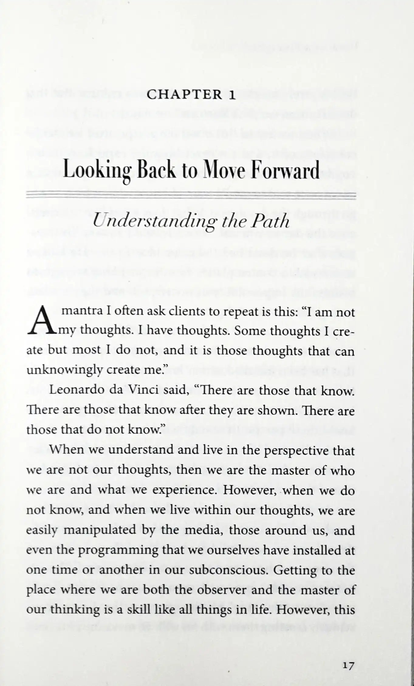 It’s Just a Thought: Emotional Freedom through Deliberate Thinking