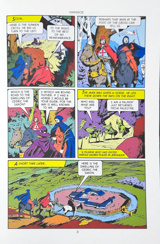 Ivanhoe : Classics Illustrated No. 2