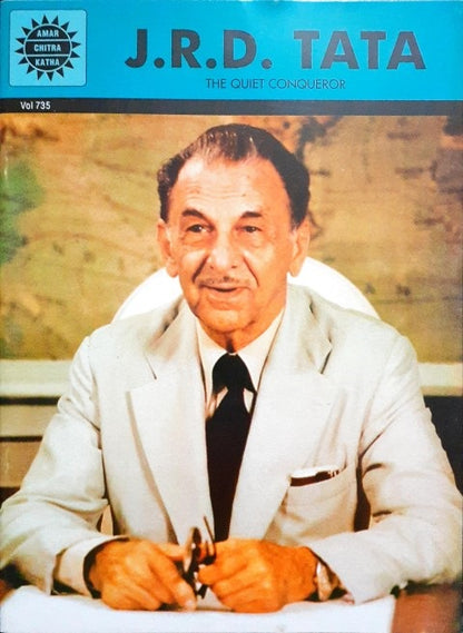J R Tata J R D Tata (Amar Chitra Katha) Vol. 735 – Books and You