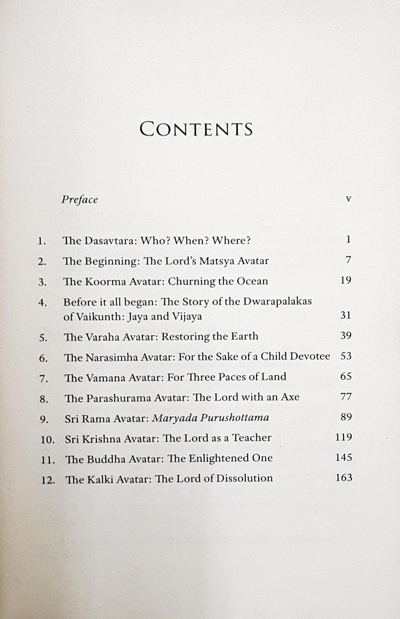 Dasavatara The Ten Incarnations Of Lord Vishnu