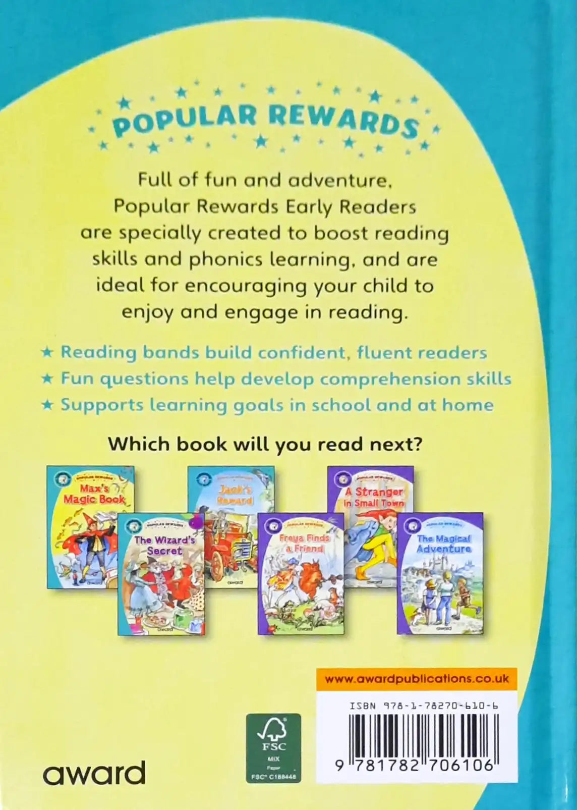 Jack's Reward : Popular Rewards - Turquoise Early Reader