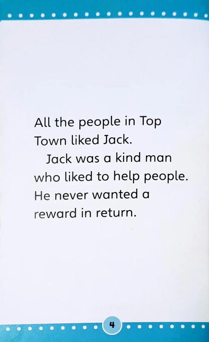 Jack's Reward : Popular Rewards - Turquoise Early Reader