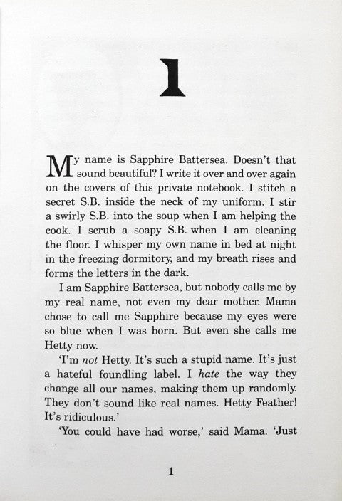 Hetty Feather #2 Sapphire Battersea (HC)