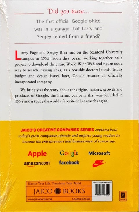 Creative Companies The Story of Google