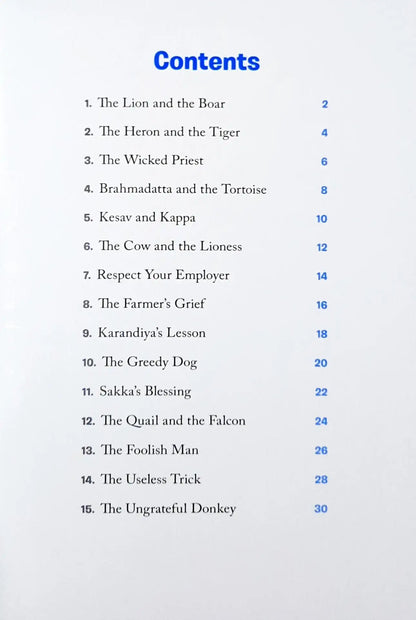 Brahmadatta and the Tortoise and Other Stories : Jataka Tales