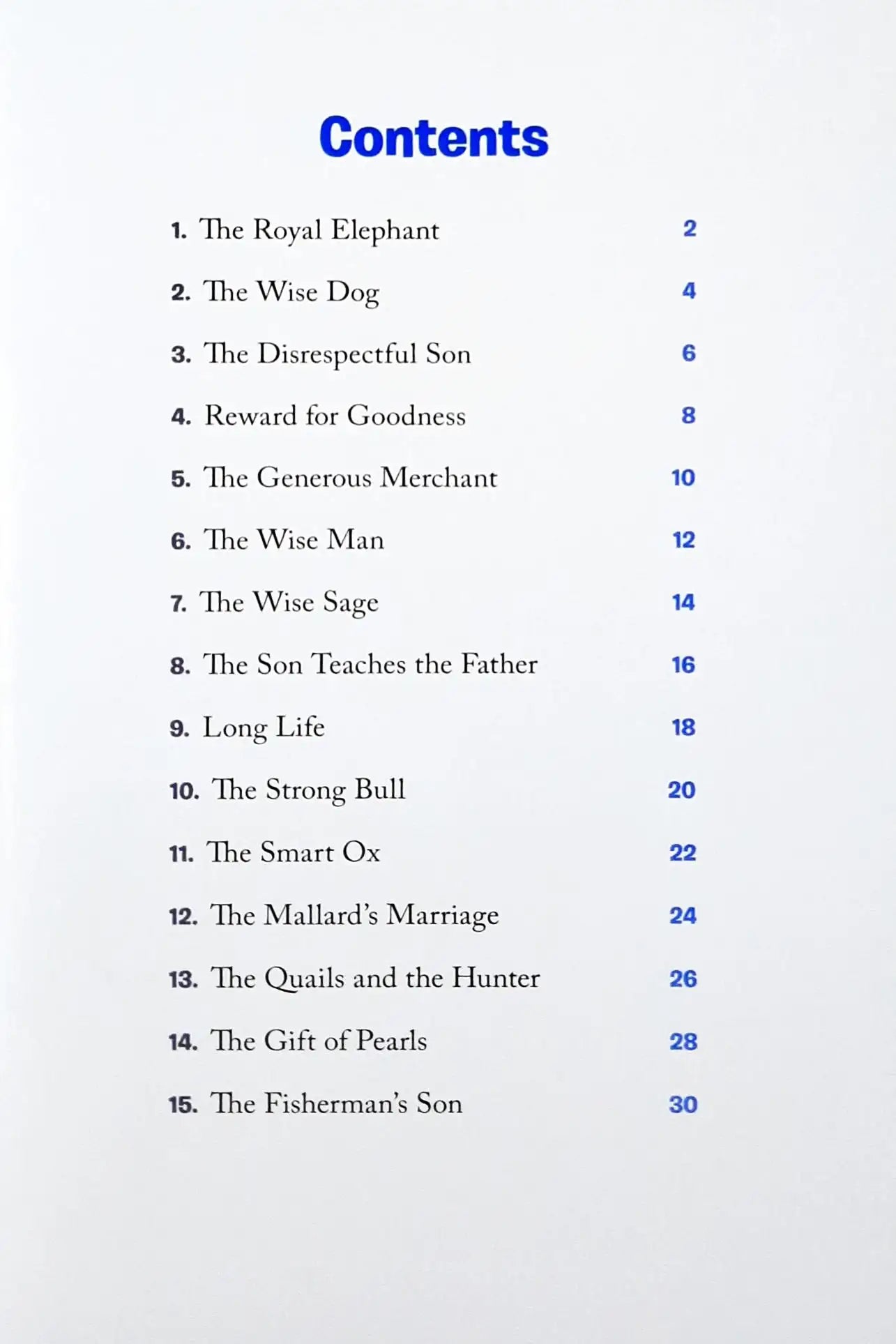 Reward for Goodness and Other Stories : Jataka Tales