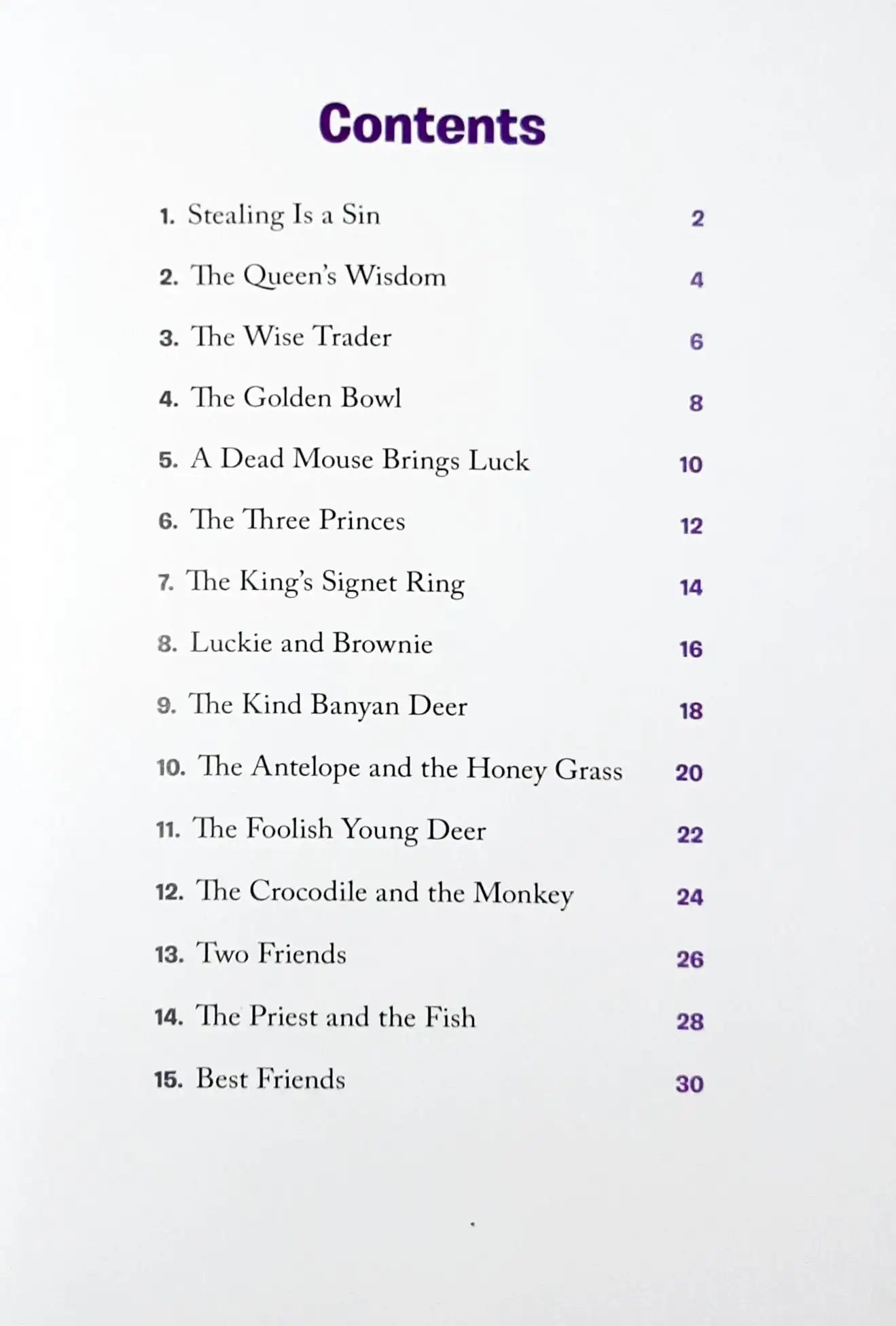 The Crocodile and the Monkey and Other Stories : Jataka Tales