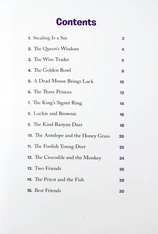 The Crocodile and the Monkey and Other Stories : Jataka Tales