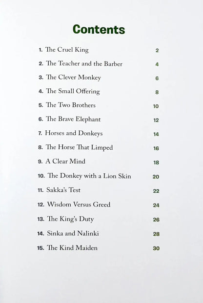 The Donkey With a Lion Skin and Other Stories : Jataka Tales