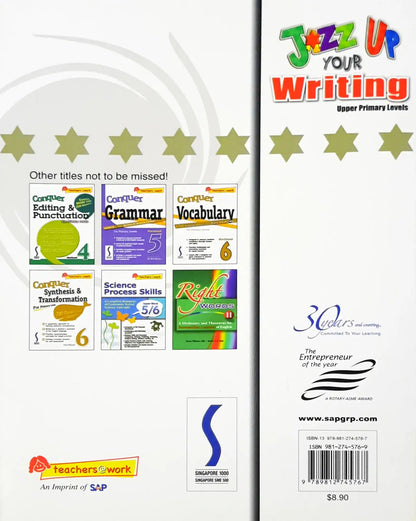 SAP Jazz Up Your Writing: Upper Primary levels