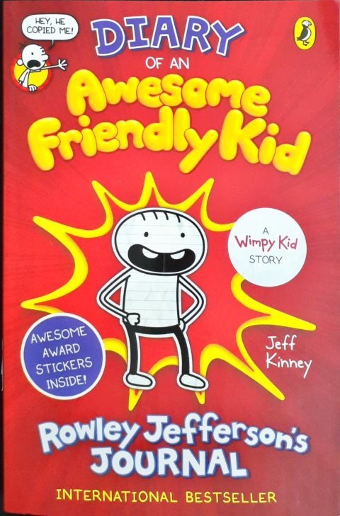 Diary Of An Awesome Friendly Kid: Rowley Jefferson's Journal