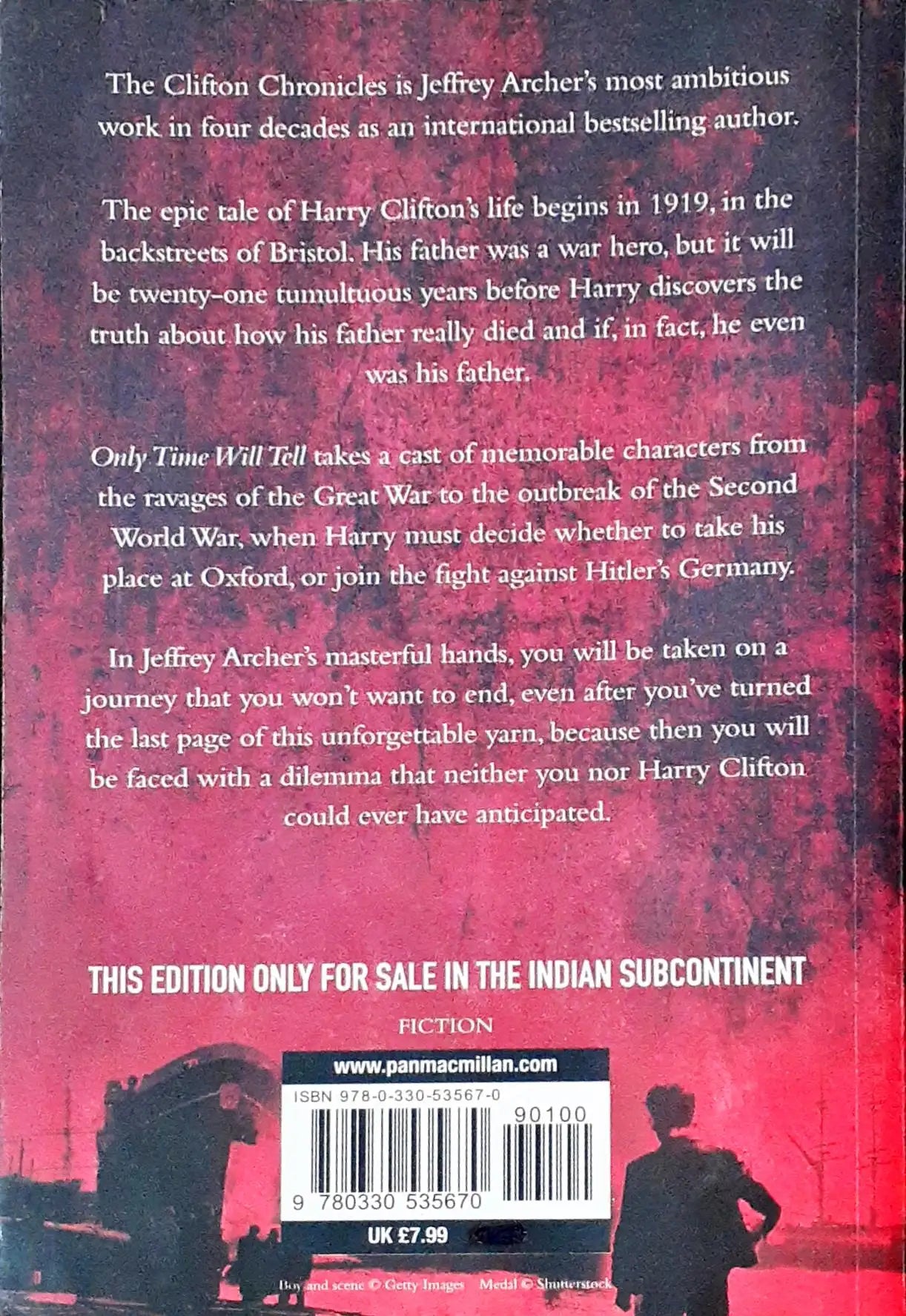 The Clifton Chronicles #1 : Only Time Will Tell (P)