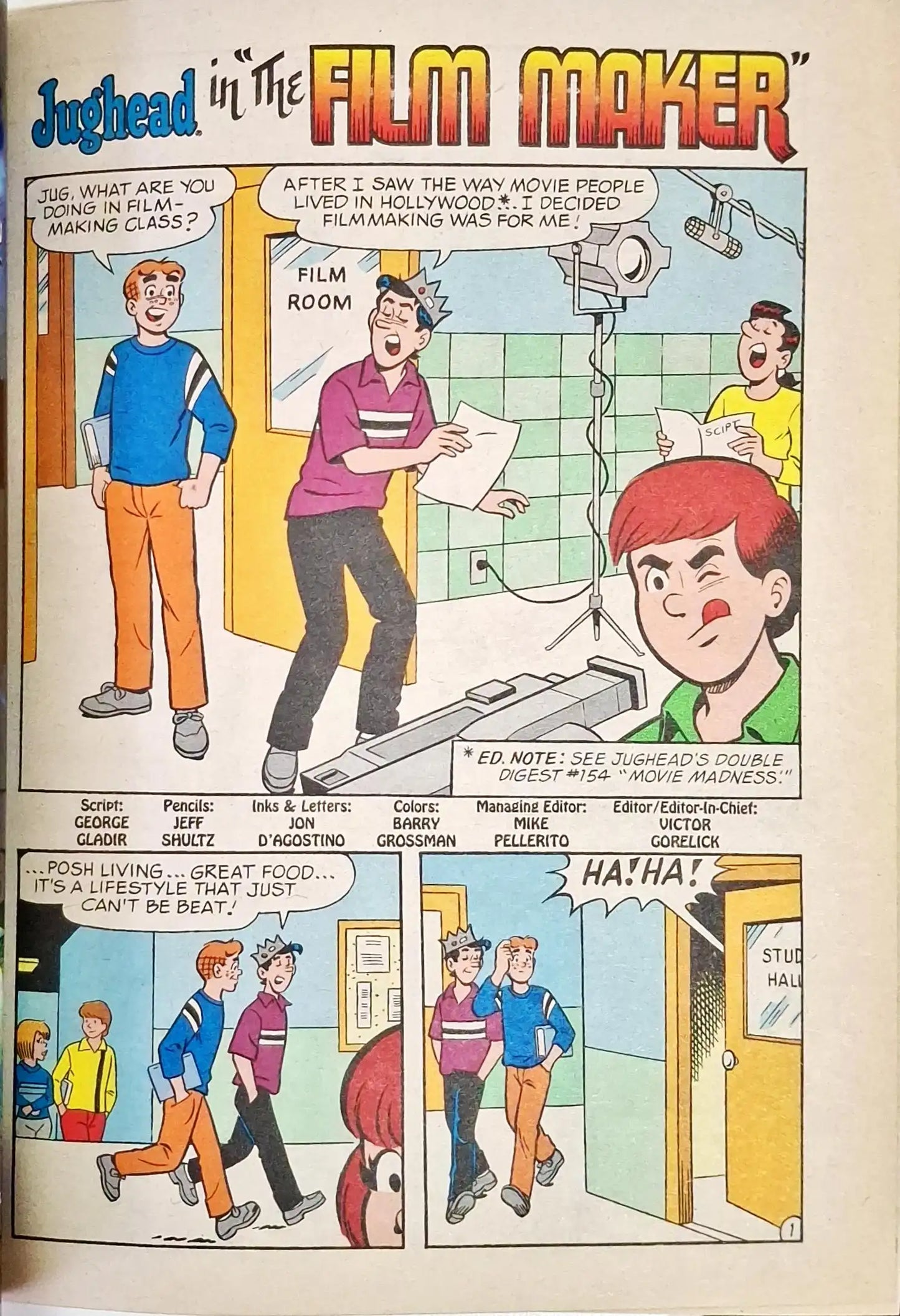 Jughead's Double Digest : The Archie Library #155