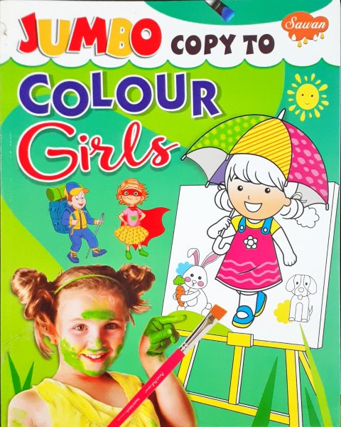 Jumbo Copy to Colour Girls