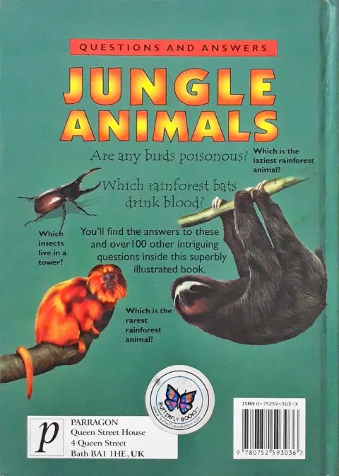 Questions And Answers Jungle Animals