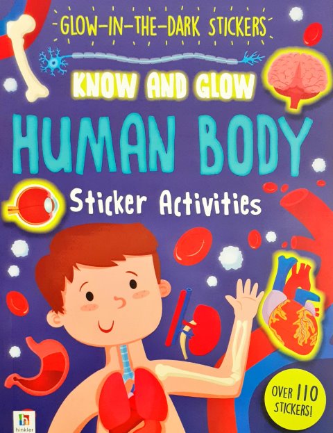 Know and Glow Human Body Sticker Activities