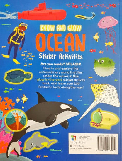 Know and Glow Ocean Sticker Activities
