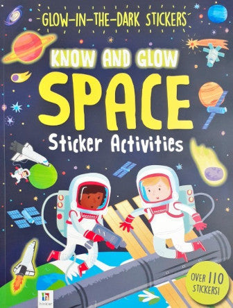 Know and Glow Space Sticker Activities