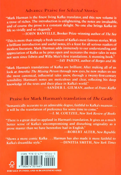 Selected Stories by Franz Kafka (Translated by Mark Harman)