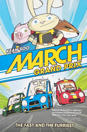 March Grand Prix The Fast and the Furriest Graphic Novel