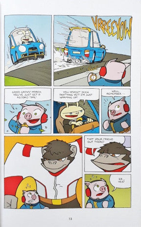 March Grand Prix The Race at Harewood Graphic Novel