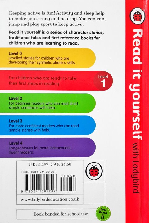 Read It Yourself With Ladybird Level 1 Keeping Active