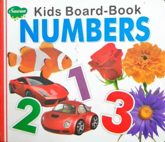 Kids Board Book Numbers