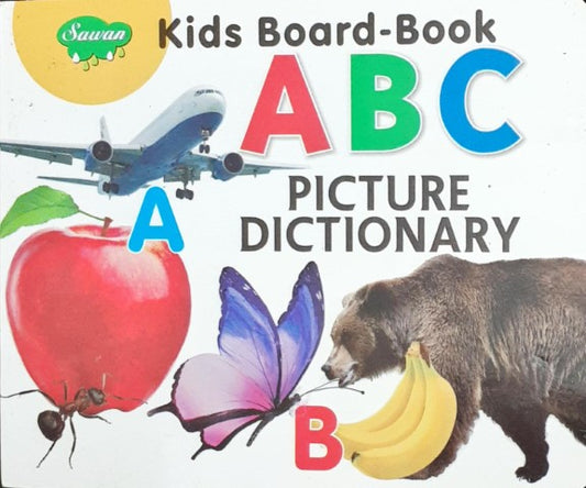 Kids Board Book ABC Picture Dictionary