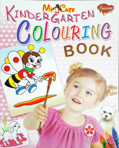 My Cute KinderGarten Colouring Book