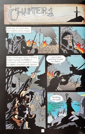 King Arthur and the Knights of the Round Table A Graphic Novel