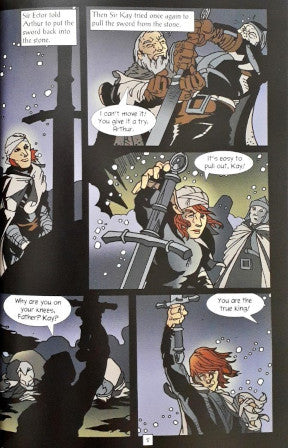 King Arthur and the Knights of the Round Table A Graphic Novel