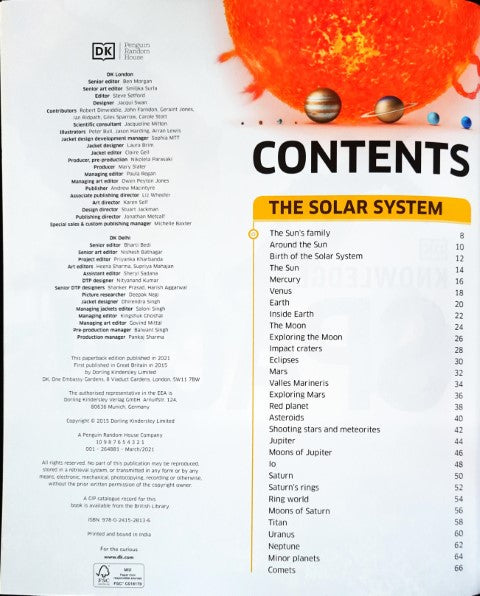 Basic Space Knowledge Knowledge Encyclopedia Space – Books and You